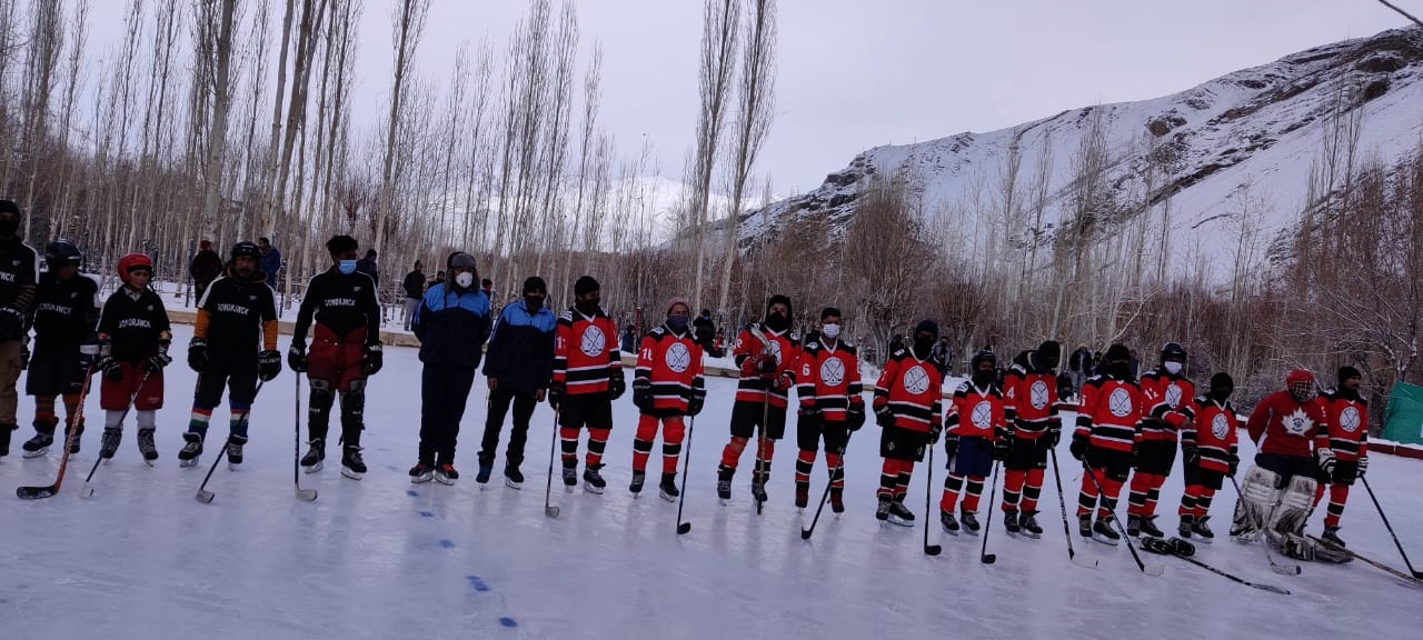 5-day Ice hockey tournament kickstarts in Chiktan